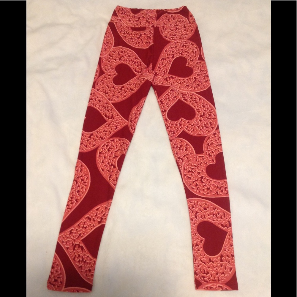 NEW LuLaRoe heart leggings